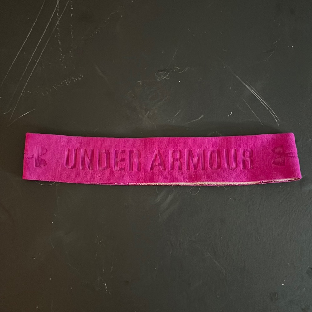 Under Armour headband.
